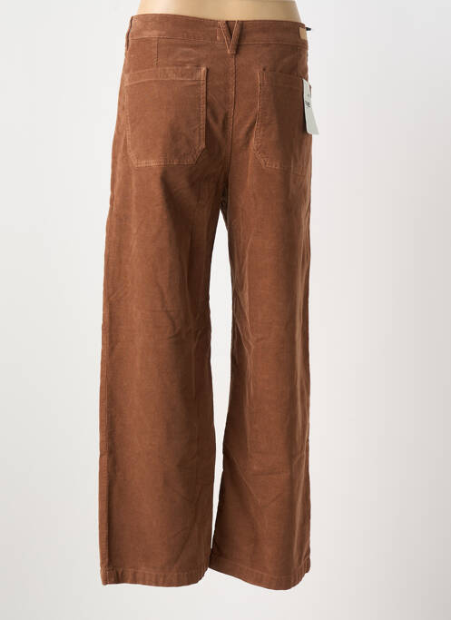 Pantalon flare marron FIVE pour femme