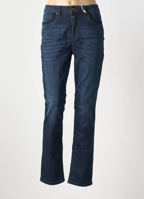Pantalon slim bleu TIMEZONE pour femme