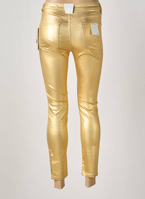 Pantalon slim or BSB pour femme