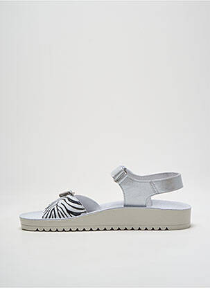 Sandales/nu pieds type de semelle anatomique bout ouvert argent KICKERS fille