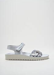 Sandales/Nu pieds argent KICKERS pour fille seconde vue