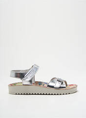 Sandales/Nu pieds argent KICKERS pour fille seconde vue