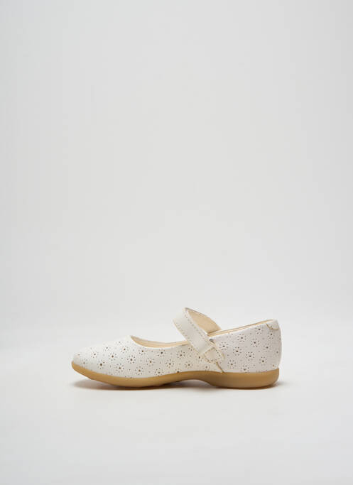 Ballerines blanc KICKERS pour fille