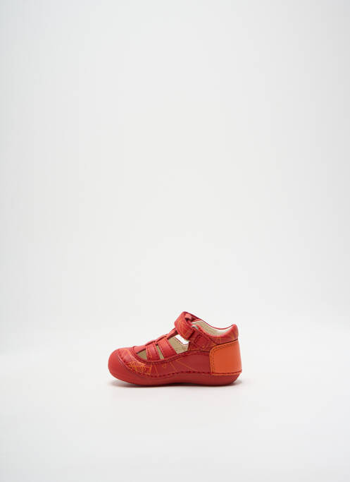 Sandales/Nu pieds rouge KICKERS pour garçon