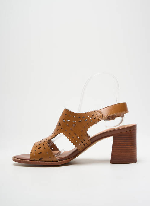 Sandales/Nu pieds marron EMILIE KARSTON pour femme