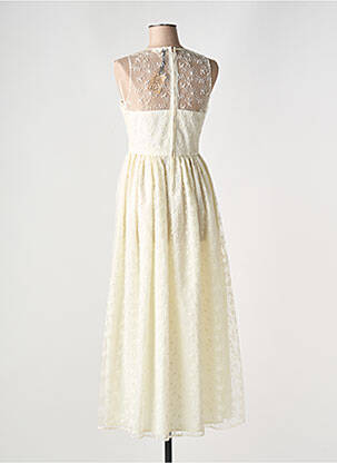 Robe longue sans manche sans manche beige MOLLY BRACKEN femme