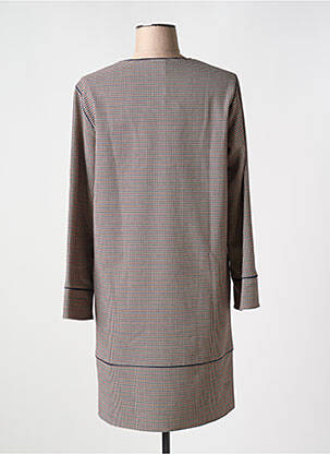 Robe courte manches longues manches longues beige PENNYBLACK femme