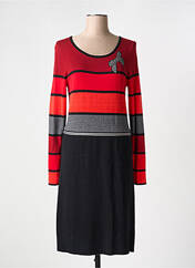 Robe longue rouge FUEGO WOMAN pour femme seconde vue