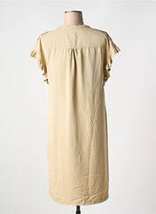 Robe mi-longue beige CREAM pour femme seconde vue