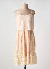 Robe mi-longue beige MOLLY BRACKEN pour femme seconde vue