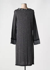 Robe mi-longue gris MARILU pour femme seconde vue