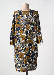 Robe mi-longue marron LA FEE MARABOUTEE pour femme seconde vue