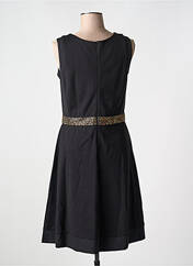 Robe mi-longue noir NIZA pour femme seconde vue