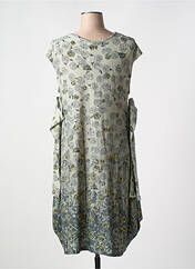 Robe mi-longue vert MYRINE pour femme seconde vue