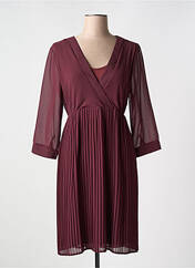 Robe mi-longue violet LA FEE MARABOUTEE pour femme seconde vue