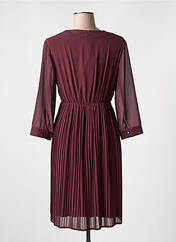 Robe mi-longue violet LA FEE MARABOUTEE pour femme seconde vue