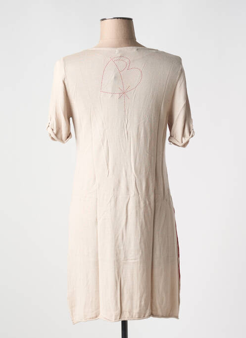 Robe courte beige LE PETIT BAIGNEUR pour femme