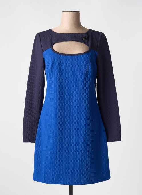 Robe courte bleu MOLLY BRACKEN pour femme