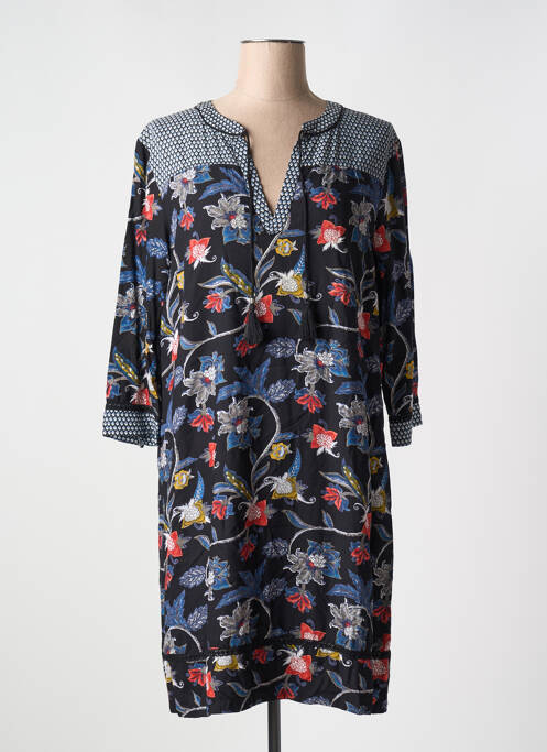 Robe mi-longue bleu FRANSA pour femme