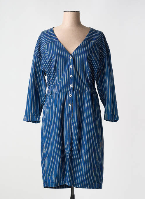 Robe mi-longue bleu MKT STUDIO pour femme