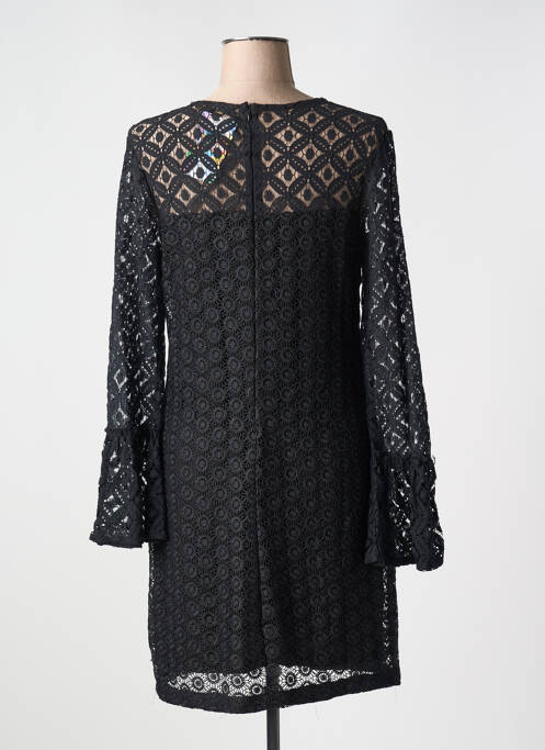 Robe mi-longue noir DESIGUAL pour femme