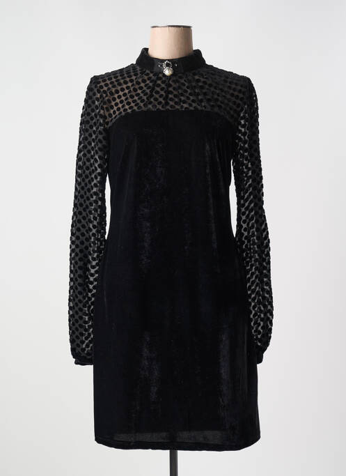 Robe mi-longue noir RINASCIMENTO pour femme