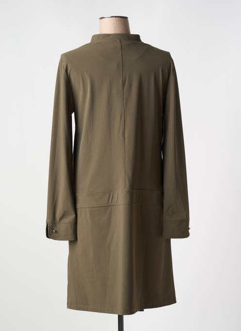 Robe mi-longue vert MC PLANET pour femme