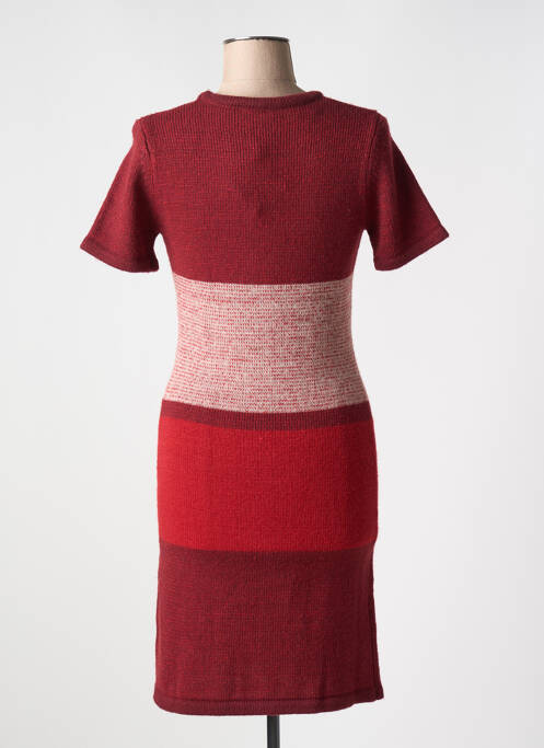 Robe pull rouge LAVAND pour femme