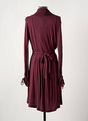 Gilet manches longues stretch rouge MAIS IL EST OU LE SOLEIL femme