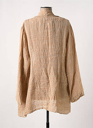 Veste casual manches longues beige MARILU femme