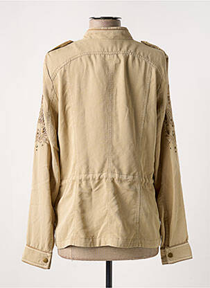 Veste casual coupe cintrée beige CREAM femme
