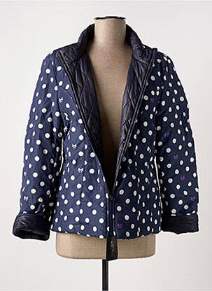 Doudoune manches longues sans capuche bleu EUGEN KLEIN femme
