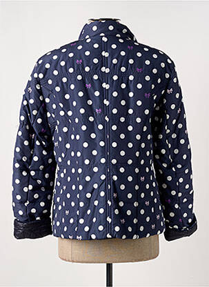 Doudoune manches longues sans capuche bleu EUGEN KLEIN femme