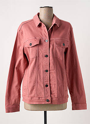Veste casual poches rose ICHI femme