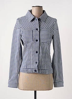 Veste casual poches bleu EUGEN KLEIN femme