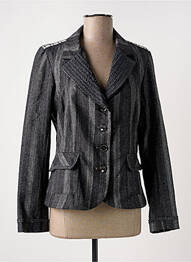 Blazer poches gris INDIES femme