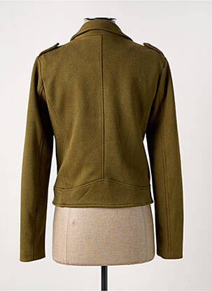 Veste casual col tailleur vert ICHI femme