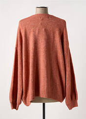 Gilet manches longues orange CREAM pour femme seconde vue