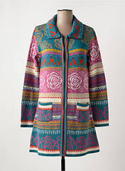 Gilet manches longues violet MD'M pour femme seconde vue