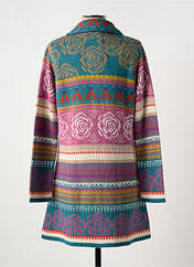 Gilet manches longues violet MD'M pour femme seconde vue