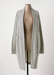 Gilet manches courtes gris LA FEE MARABOUTEE pour femme seconde vue