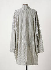 Gilet manches courtes gris LA FEE MARABOUTEE pour femme seconde vue