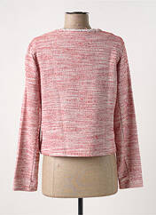 Veste chic rose FLEUR DE SEL pour femme seconde vue