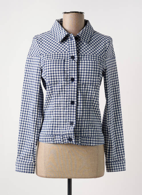 Veste casual poches bleu EUGEN KLEIN femme