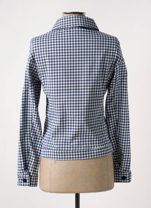 Veste casual poches bleu EUGEN KLEIN femme
