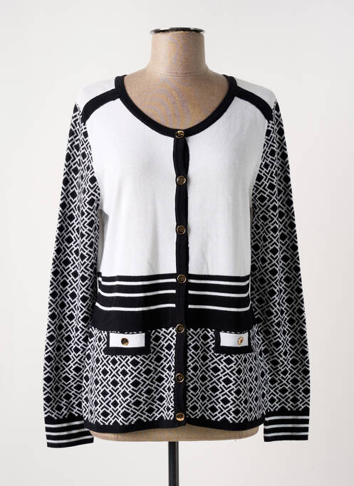 Gilet manches longues noir PASSIONI pour femme