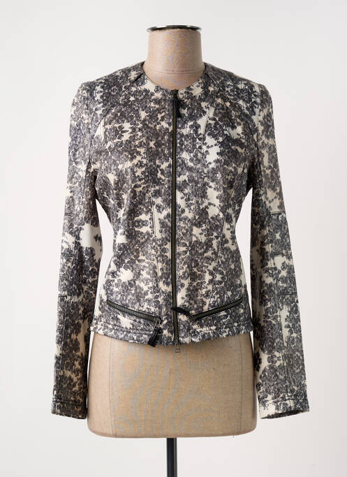 Veste casual gris EVA KAYAN pour femme