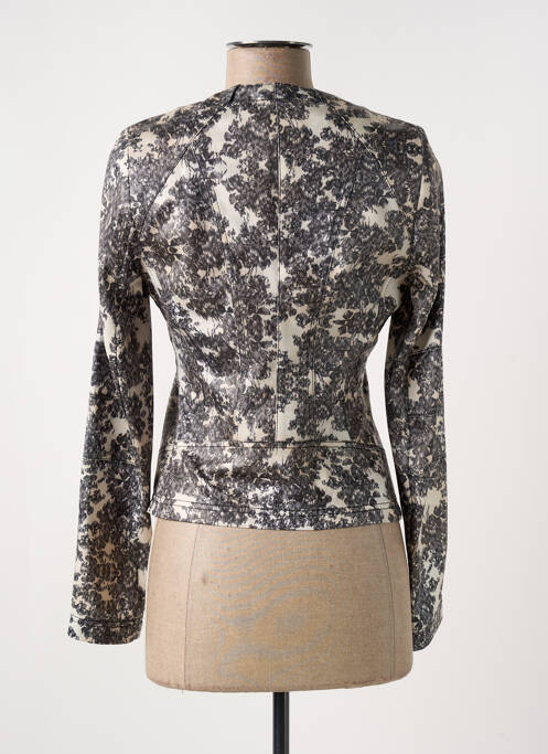 Veste casual gris EVA KAYAN pour femme