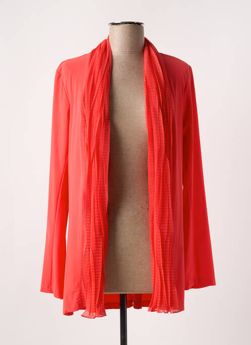 Veste casual orange 3322 pour femme