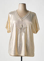 T-shirt or MADE IN ITALY pour femme seconde vue